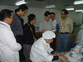 省領(lǐng)導(dǎo)、市領(lǐng)導(dǎo)來我司進(jìn)行視察、指導(dǎo)