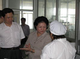 省領(lǐng)導(dǎo)、市領(lǐng)導(dǎo)來我司進(jìn)行視察、指導(dǎo)